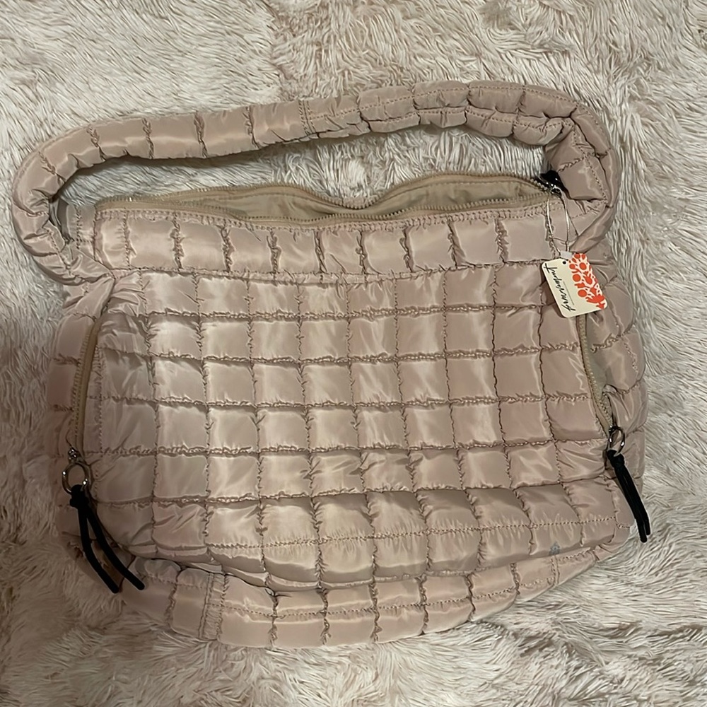 Free People NWT Quilted Carryall